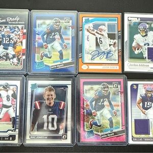 Football Trading Card Collection lot